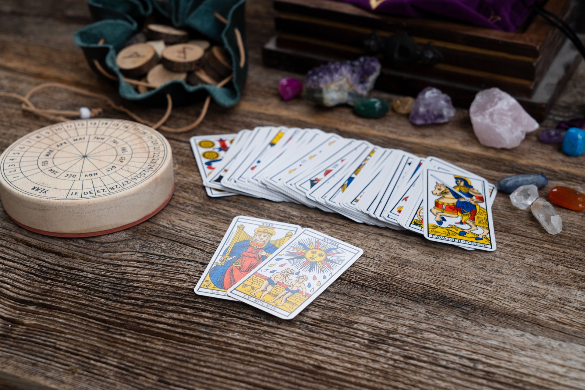 Adivinhação em cartas de tarô